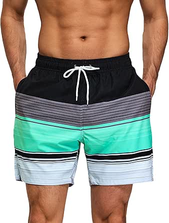 Maillot de Bain Homme avec Poche Zippée