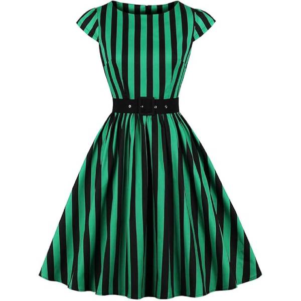 Femme Robe Vintage