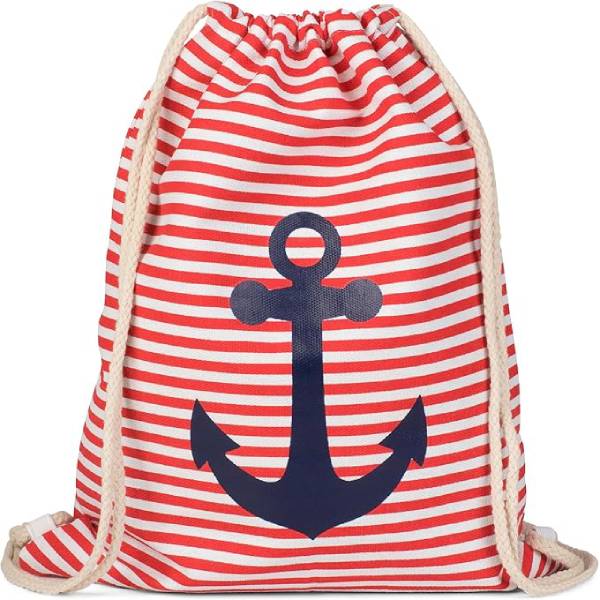 Sac de Gym à Dos Style Nautique
