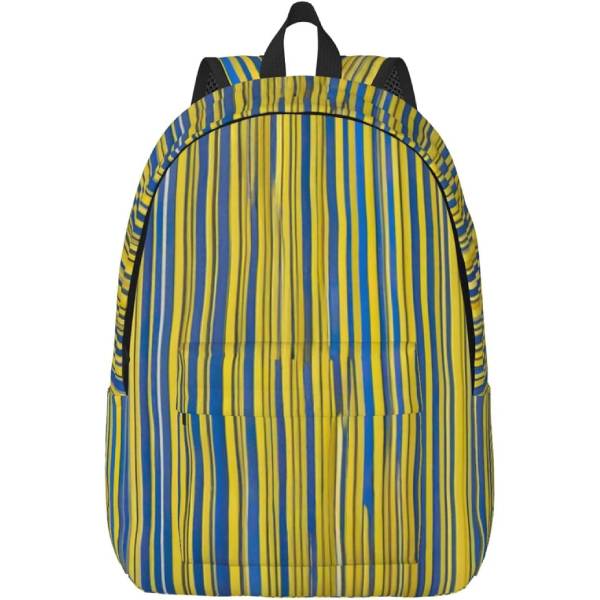 Sac à dos pour ordinateur portable à rayures